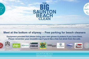 Big Saunton Beach Clean